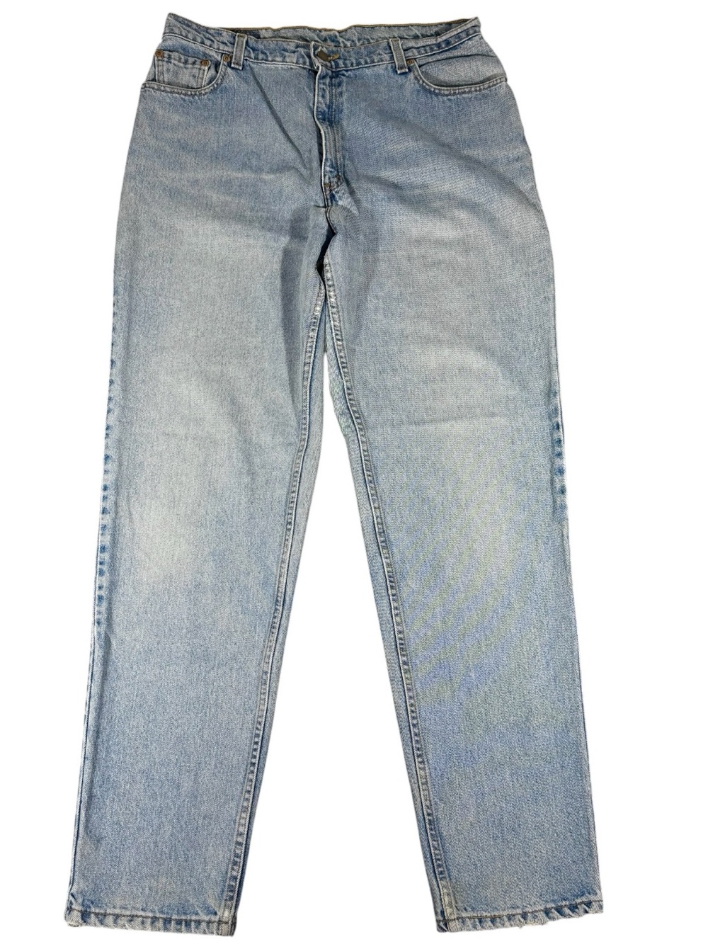 Vintage Levi's 550 Relaxed Tapered Leg Red Tab Made In Mexico Jeans ‘98 16R Long
